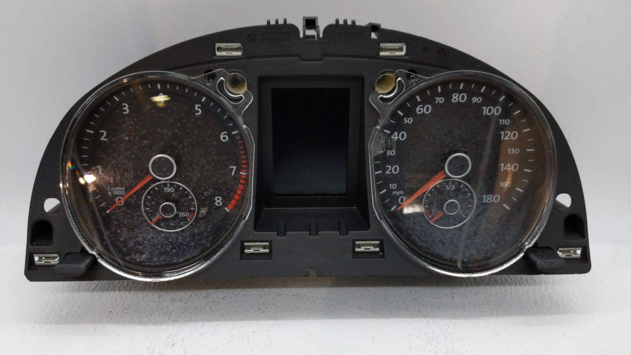 2010-2011 Volkswagen Cc Instrument Cluster Speedometer Gauges P/N:3C8920970MX 3C8920970M Fits Fits 2010 2011 OEM Used Auto P