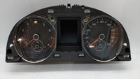 2010-2011 Volkswagen Cc Instrument Cluster Speedometer Gauges P/N:3C8920970MX 3C8920970M Fits Fits 2010 2011 OEM Used Auto P