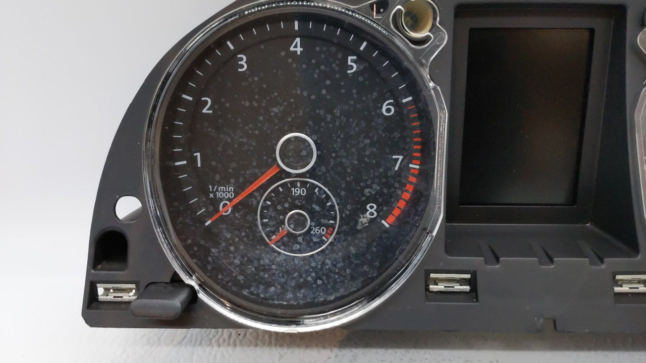 2010-2011 Volkswagen Cc Instrument Cluster Speedometer Gauges P/N:3C8920970MX 3C8920970M Fits Fits 2010 2011 OEM Used Auto P