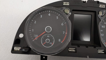 2010-2011 Volkswagen Cc Instrument Cluster Speedometer Gauges P/N:3C8920970MX 3C8920970M Fits Fits 2010 2011 OEM Used Auto Parts