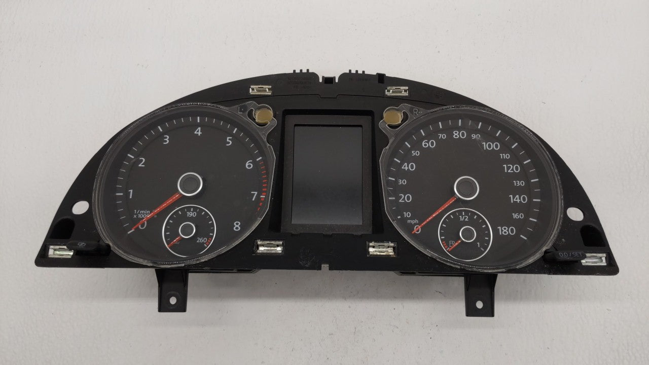 2010-2011 Volkswagen Cc Instrument Cluster Speedometer Gauges P/N:3C8920970MX 3C8920970M Fits Fits 2010 2011 OEM Used Auto P