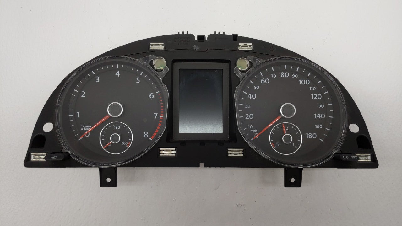 2010-2011 Volkswagen Cc Instrument Cluster Speedometer Gauges P/N:3C8920970MX 3C8920970M Fits Fits 2010 2011 OEM Used Auto P