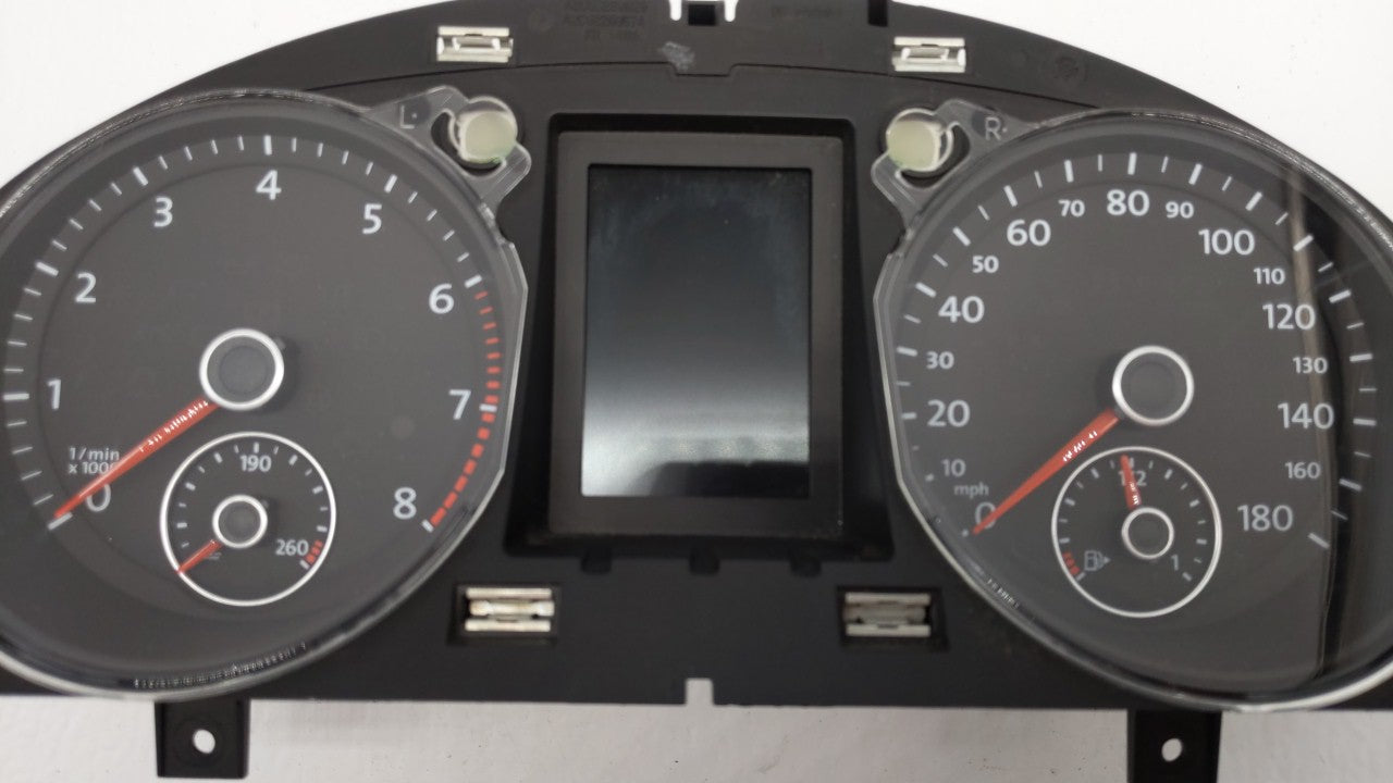 2010-2011 Volkswagen Cc Instrument Cluster Speedometer Gauges P/N:3C8920970MX 3C8920970M Fits Fits 2010 2011 OEM Used Auto P