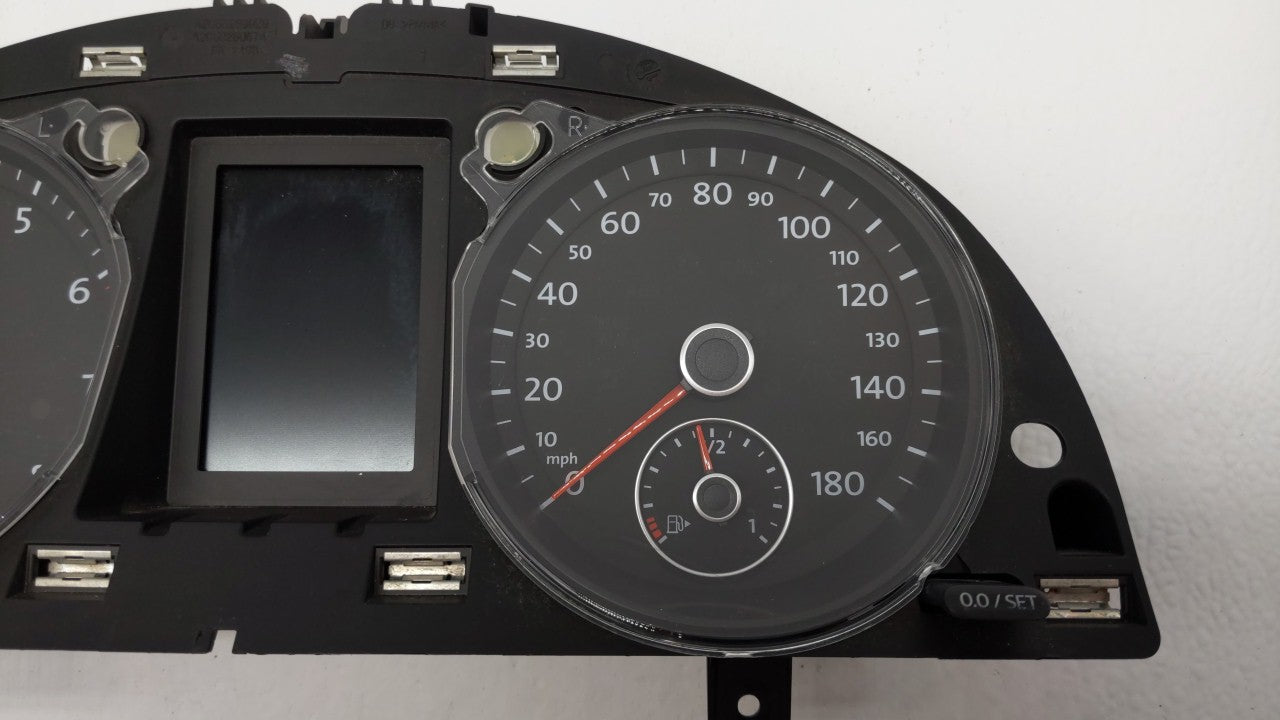 2010-2011 Volkswagen Cc Instrument Cluster Speedometer Gauges P/N:3C8920970MX 3C8920970M Fits Fits 2010 2011 OEM Used Auto P