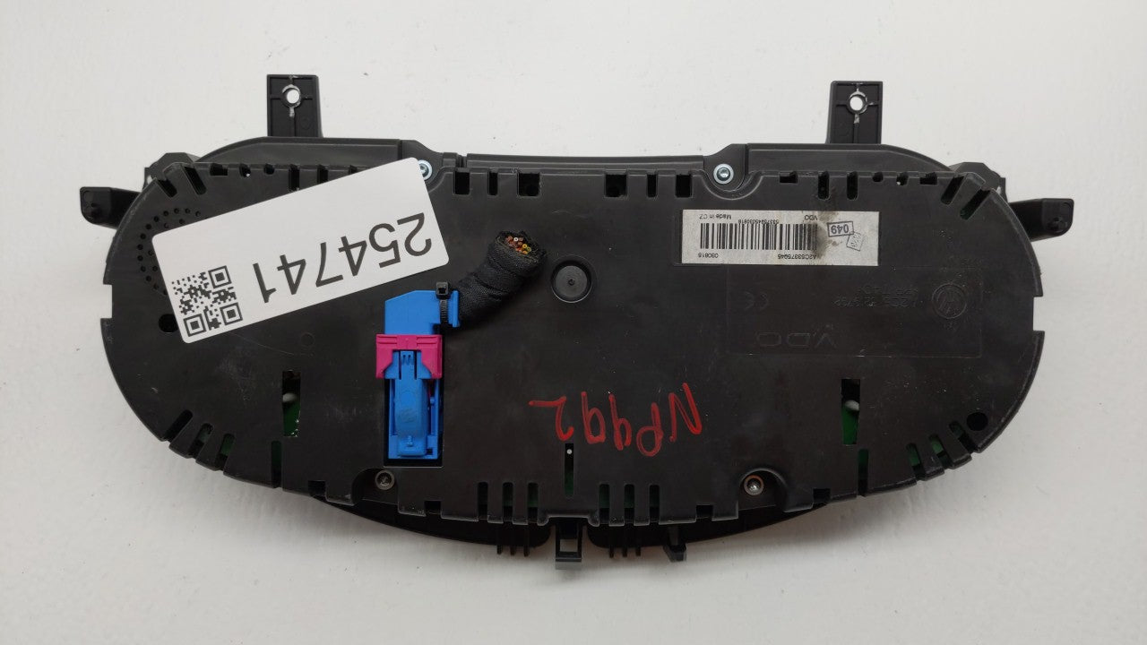 2010-2011 Volkswagen Cc Instrument Cluster Speedometer Gauges P/N:3C8920970MX 3C8920970M Fits Fits 2010 2011 OEM Used Auto P