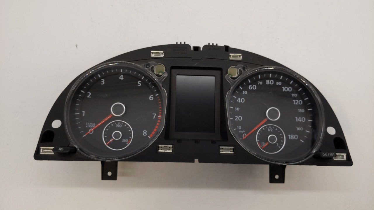 2010-2011 Volkswagen Cc Instrument Cluster Speedometer Gauges P/N:3C8 920 970 M 3C8920970M Fits Fits 2010 2011 OEM Used Auto