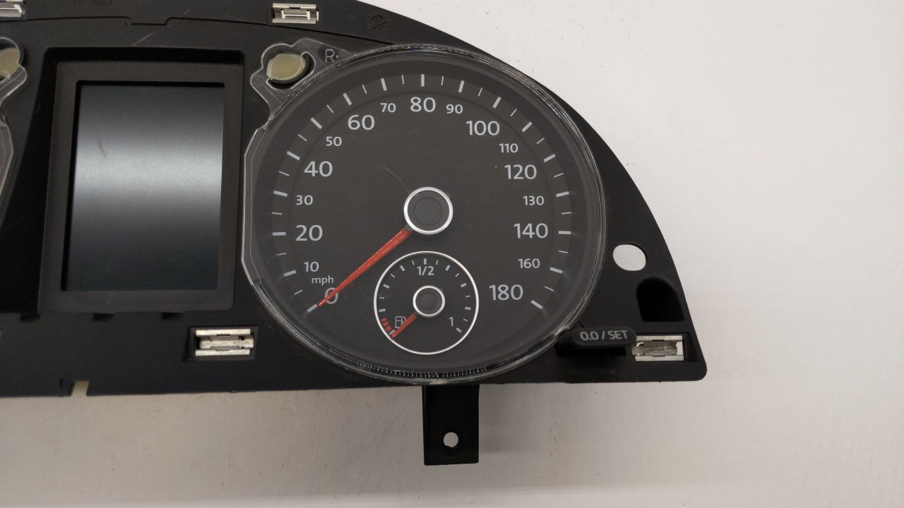 2010-2011 Volkswagen Cc Instrument Cluster Speedometer Gauges P/N:3C8 920 970 M 3C8920970M Fits Fits 2010 2011 OEM Used Auto