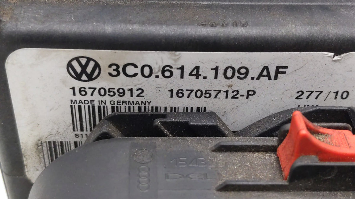 2009-2011 Volkswagen Cc Anti-Lock Brake ABS Pump Module Actuator OEM P/N:3C0.614.109.A 3C0.614.109.AF Fits Fits 2009 2010 20