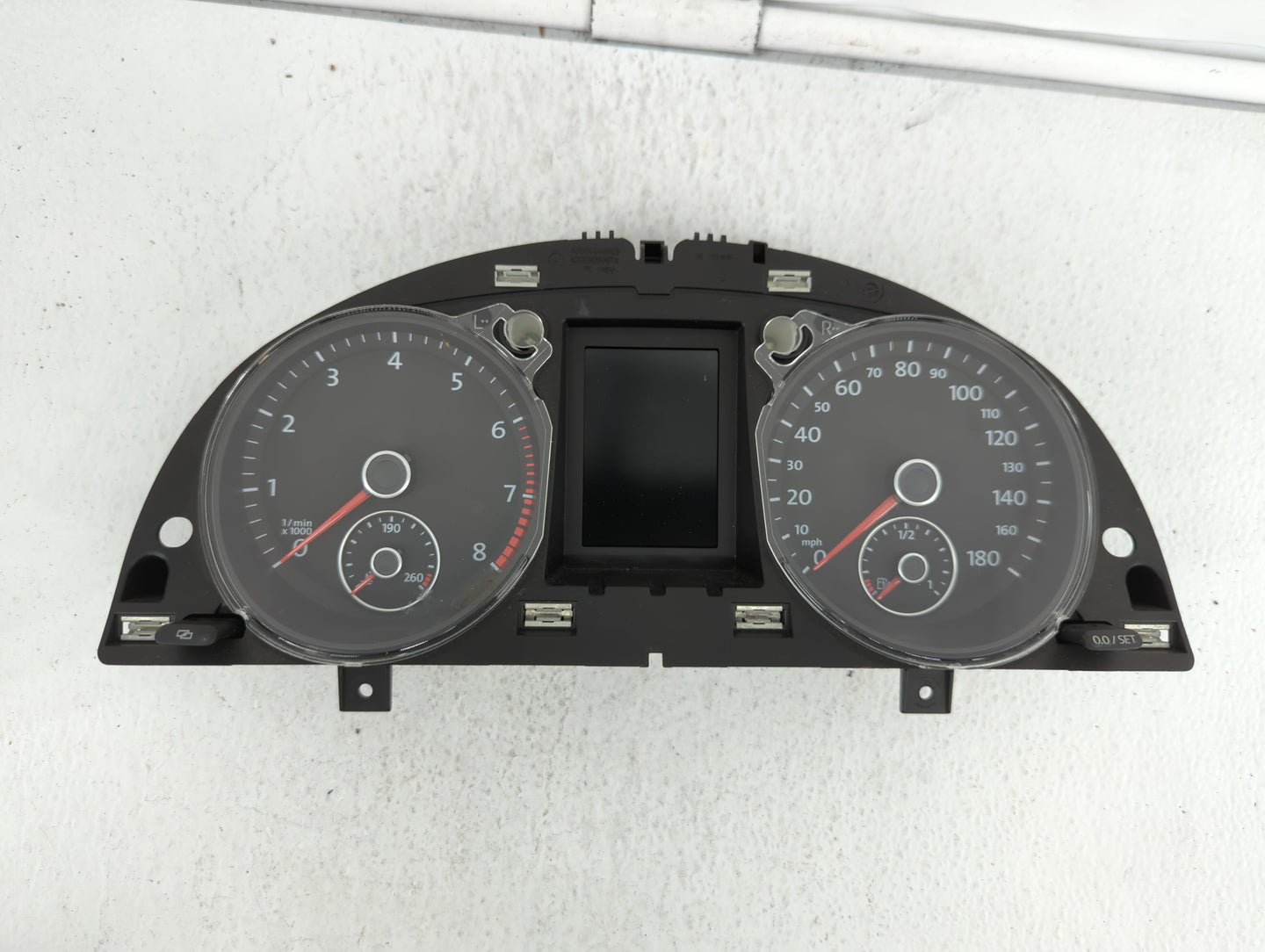 2011 Volkswagen Cc Instrument Cluster Speedometer Gauges P/N:3C8920970M 3C8 920 970M Fits OEM Used Auto Parts - Oemusedautop