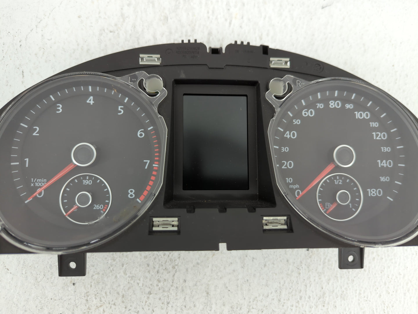 2011 Volkswagen Cc Instrument Cluster Speedometer Gauges P/N:3C8920970M 3C8 920 970M Fits OEM Used Auto Parts - Oemusedautop