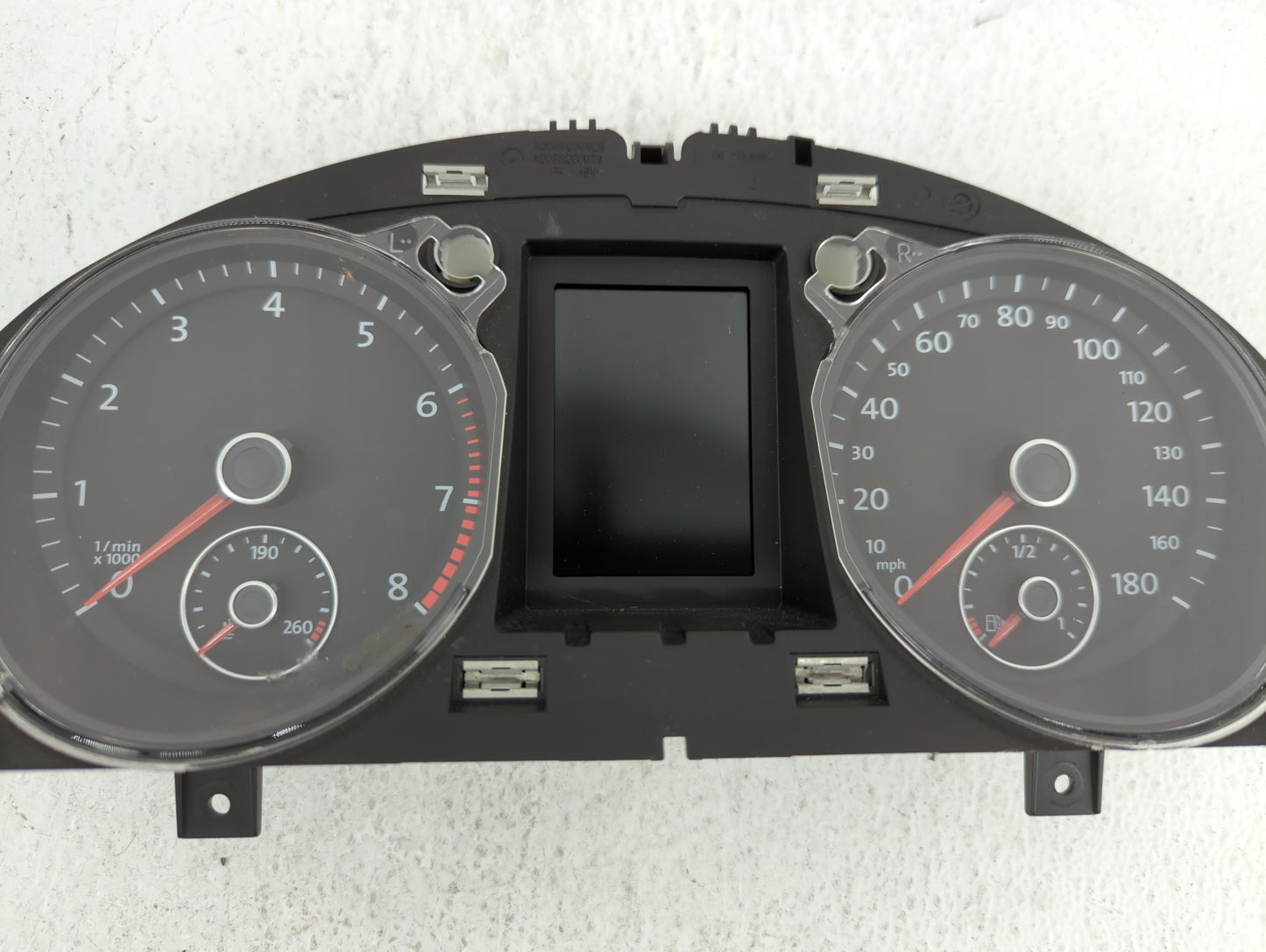 2011 Volkswagen Cc Instrument Cluster Speedometer Gauges P/N:3C8920970M 3C8 920 970M Miles: Fits OEM Used Auto Parts - Oemus