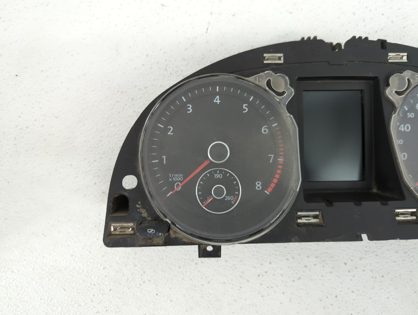 2010-2011 Volkswagen Cc Instrument Cluster Speedometer Gauges P/N:3C8 920 970 M 3C8920970M Fits Fits 2010 2011 OEM Used Auto