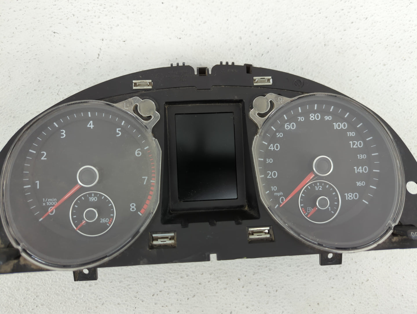 2010-2011 Volkswagen Cc Instrument Cluster Speedometer Gauges P/N:3C8 920 970 M 3C8920970M Fits Fits 2010 2011 OEM Used Auto