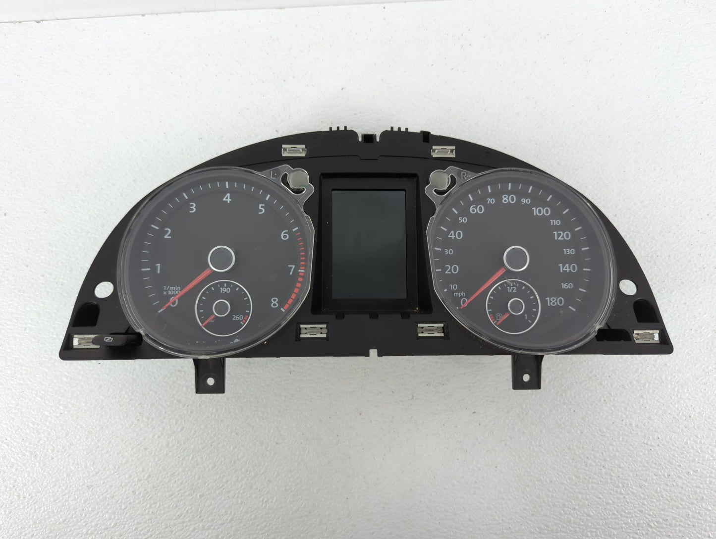 2011 Volkswagen Cc Instrument Cluster Speedometer Gauges P/N:3C8920970M 3C8 920 970M Fits OEM Used Auto Parts - Oemusedautop