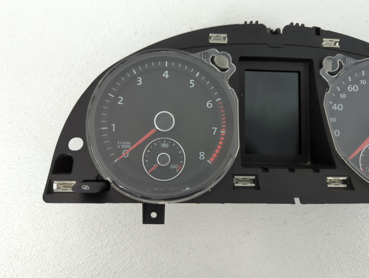 2011 Volkswagen Cc Instrument Cluster Speedometer Gauges P/N:3C8920970M 3C8 920 970M Fits OEM Used Auto Parts - Oemusedautop