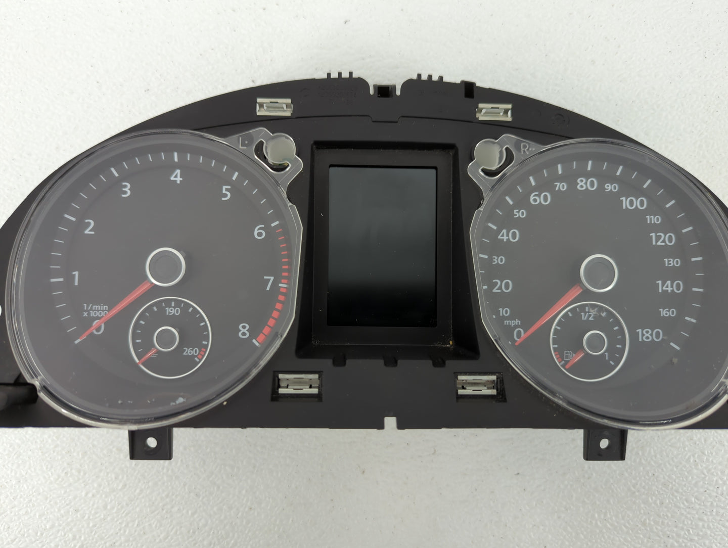 2011 Volkswagen Cc Instrument Cluster Speedometer Gauges P/N:3C8920970M 3C8 920 970M Fits OEM Used Auto Parts - Oemusedautop