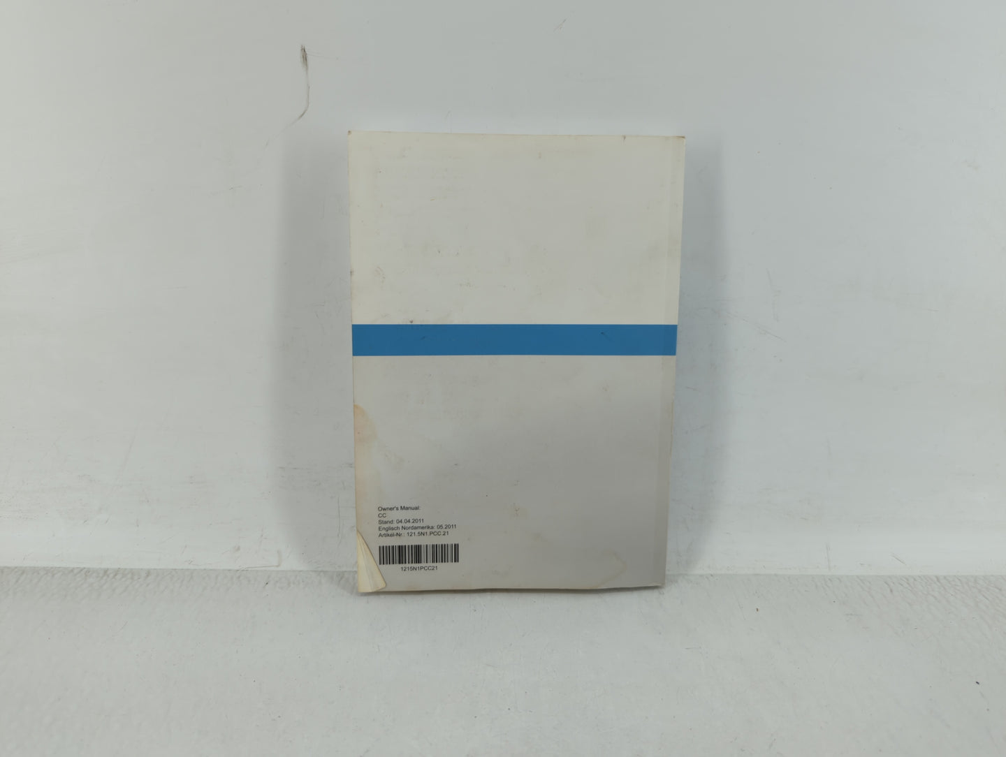 2011 Volkswagen Cc Owners Manual Book Guide OEM Used Auto Parts - Oemusedautoparts1.com