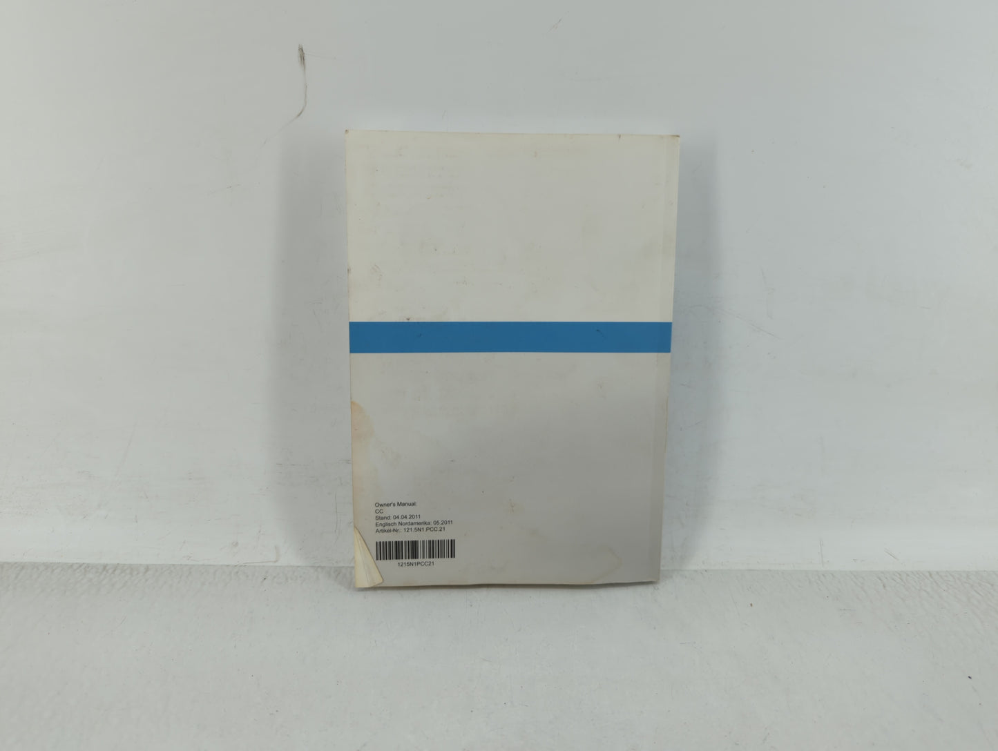 2011 Volkswagen Cc Owners Manual Book Guide OEM Used Auto Parts - Oemusedautoparts1.com