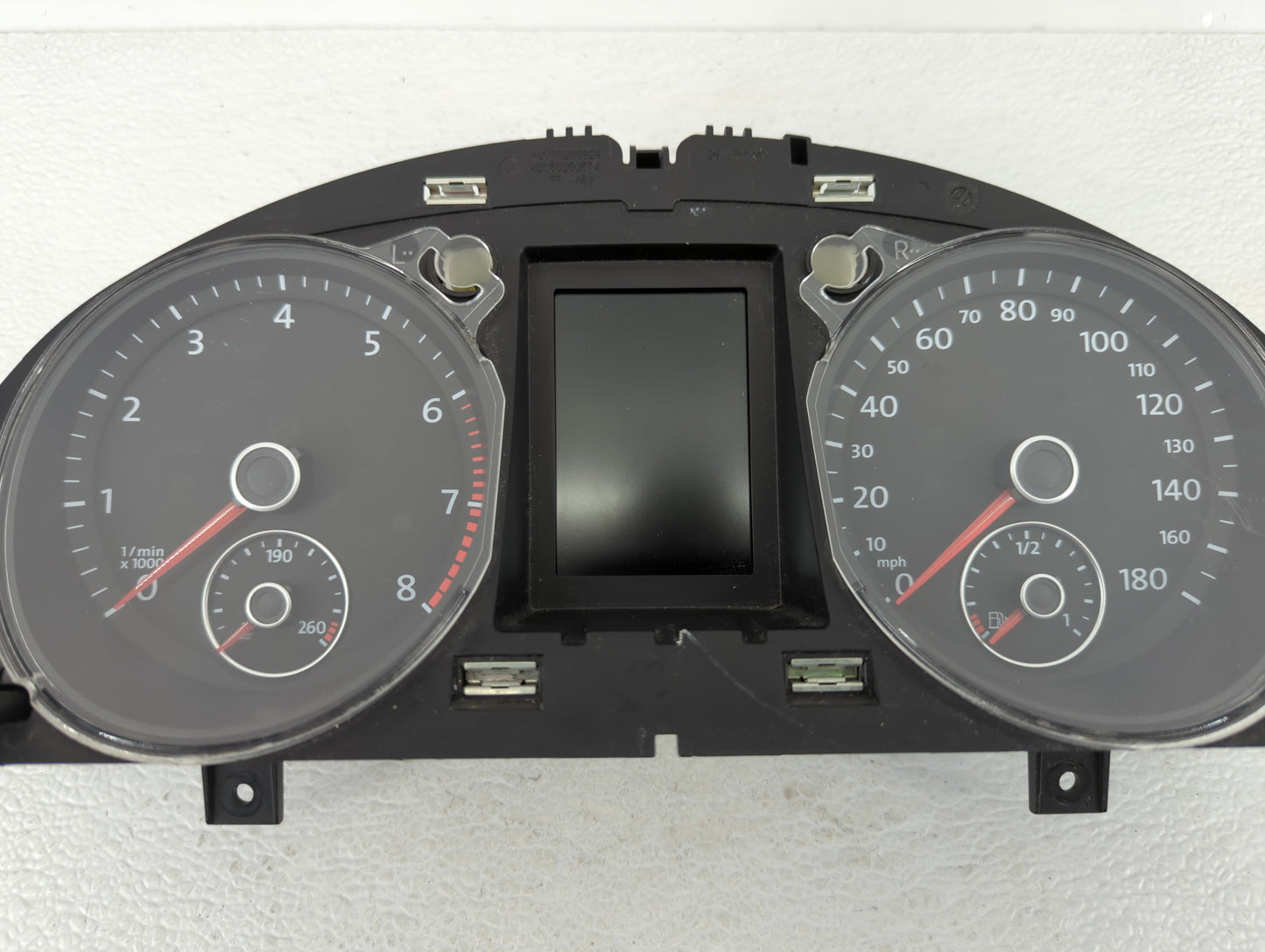 2010-2011 Volkswagen Cc Instrument Cluster Speedometer Gauges P/N:3C8 920 970 M 3C8920970M Fits Fits 2010 2011 OEM Used Auto
