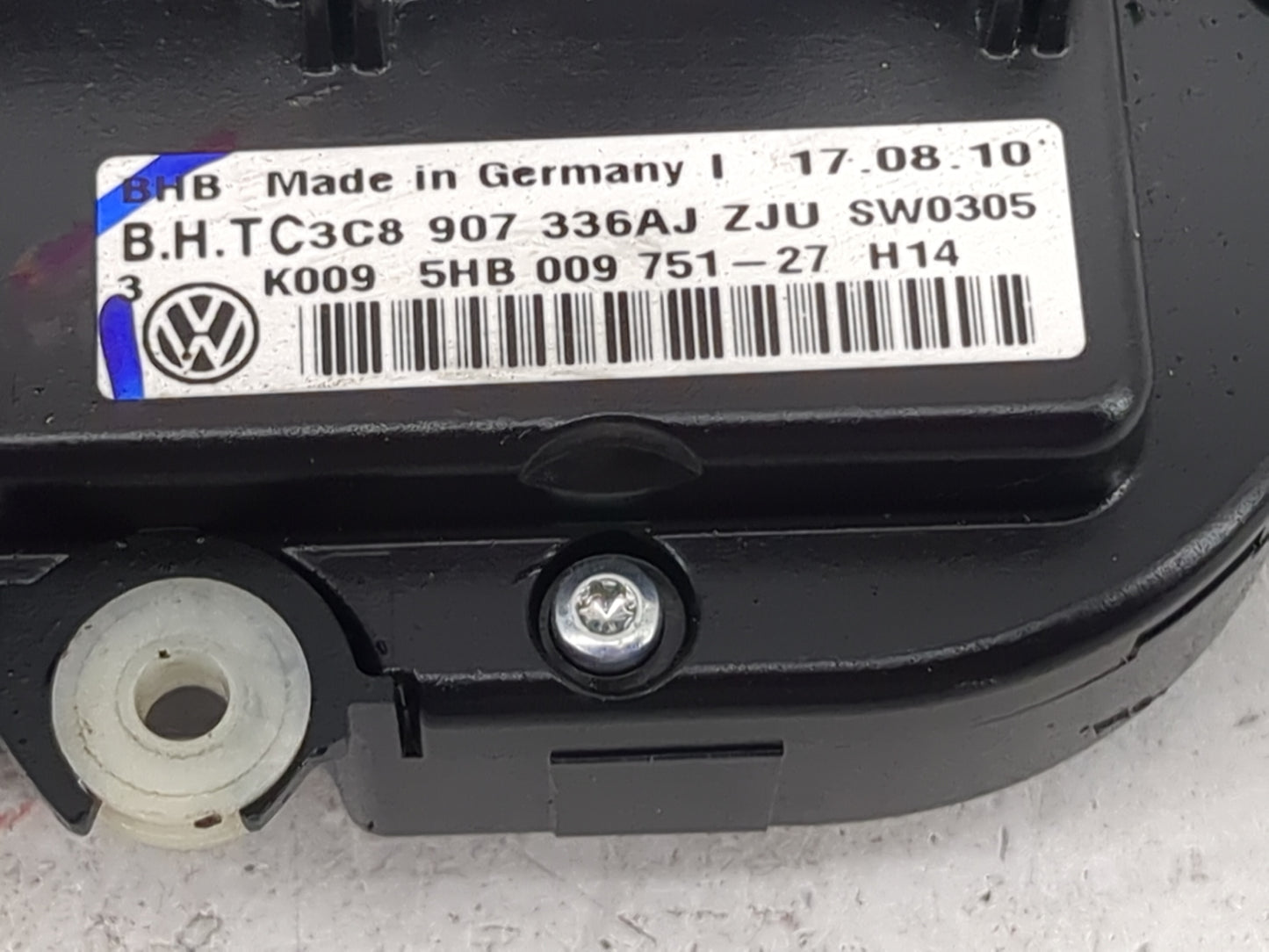 2011-2012 Volkswagen Cc Climate Control Module Temperature AC/Heater Replacement P/N:3C8907336AJ 5HB009751-27 Fits Fits 2011