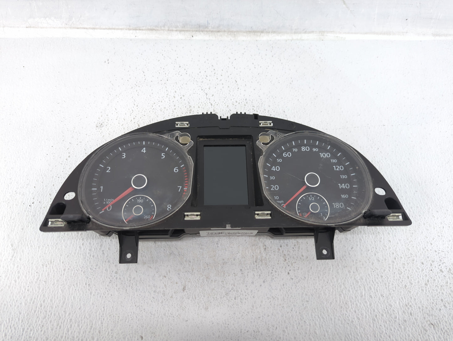 2010-2011 Volkswagen Cc Instrument Cluster Speedometer Gauges P/N:3C8920970M Fits Fits 2010 2011 OEM Used Auto Parts - Oemus