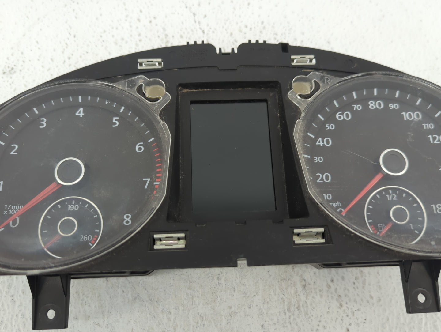 2010-2011 Volkswagen Cc Instrument Cluster Speedometer Gauges P/N:3C8920970M Fits Fits 2010 2011 OEM Used Auto Parts - Oemus