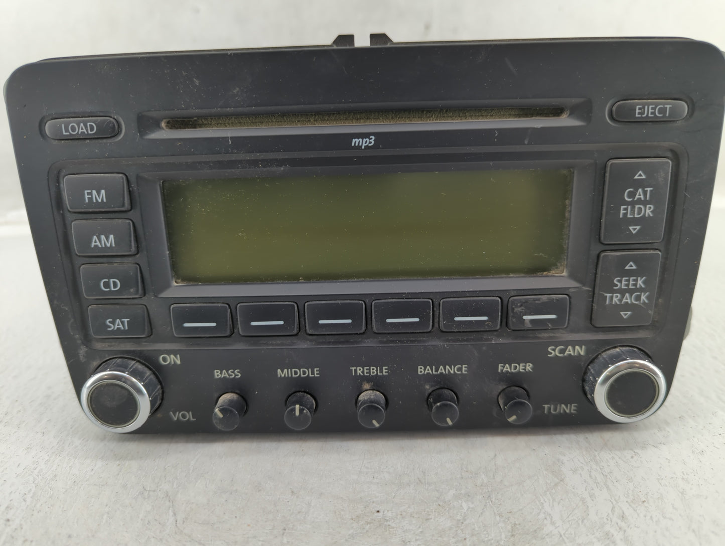 Volkswagen Cc Am Fm Cd Player Radio Receiver - Oemusedautoparts1.com