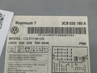 Volkswagen Cc Am Fm Cd Player Radio Receiver - Oemusedautoparts1.com