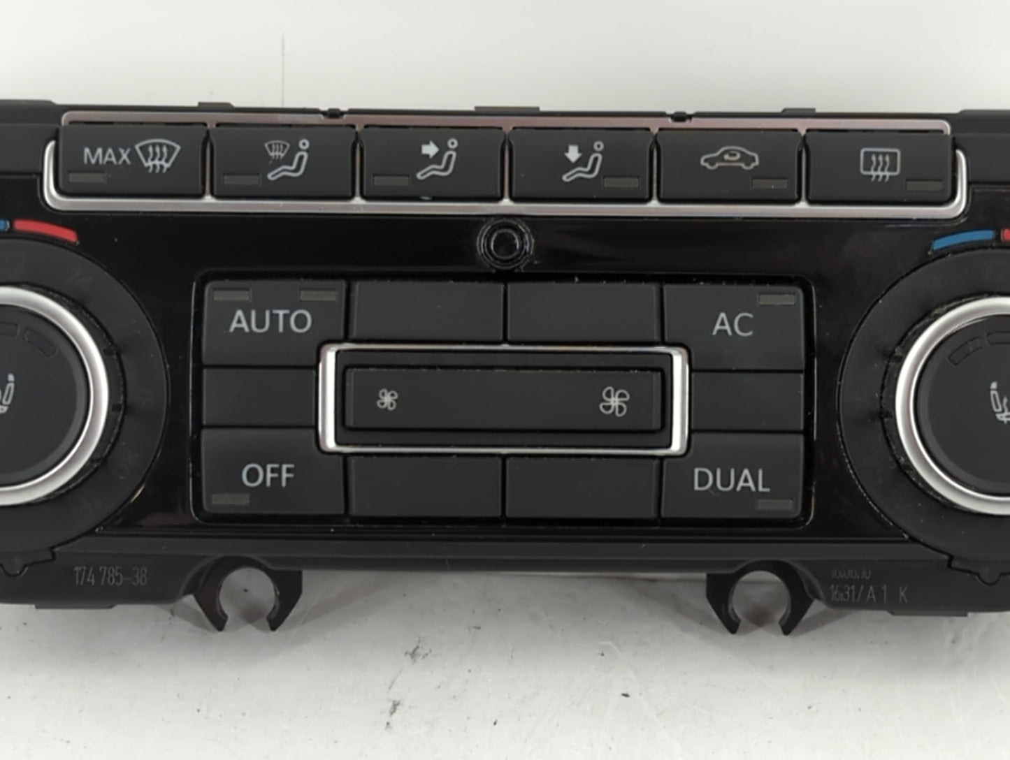 2011-2012 Volkswagen Cc Climate Control Module Temperature AC/Heater Replacement P/N:5HB 009 748-41 5K0 907 044 CF Fits OEM 