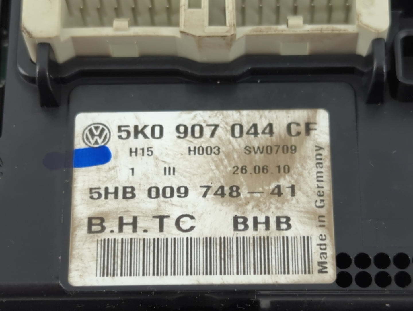 2011-2012 Volkswagen Cc Climate Control Module Temperature AC/Heater Replacement P/N:5HB 009 748-41 5K0 907 044 CF Fits OEM 