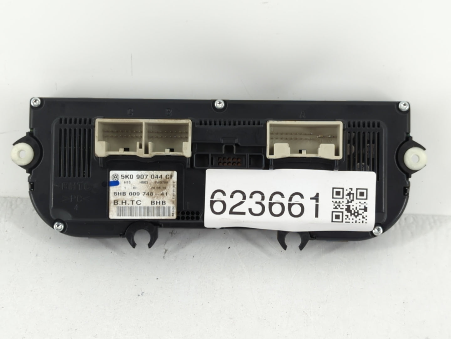 2011-2012 Volkswagen Cc Climate Control Module Temperature AC/Heater Replacement P/N:5HB 009 748-41 5K0 907 044 CF Fits OEM 