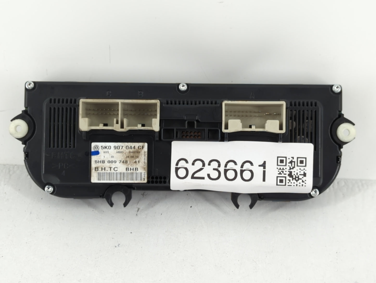 2011-2012 Volkswagen Cc Climate Control Module Temperature AC/Heater Replacement P/N:5HB 009 748-41 5K0 907 044 CF Fits OEM 