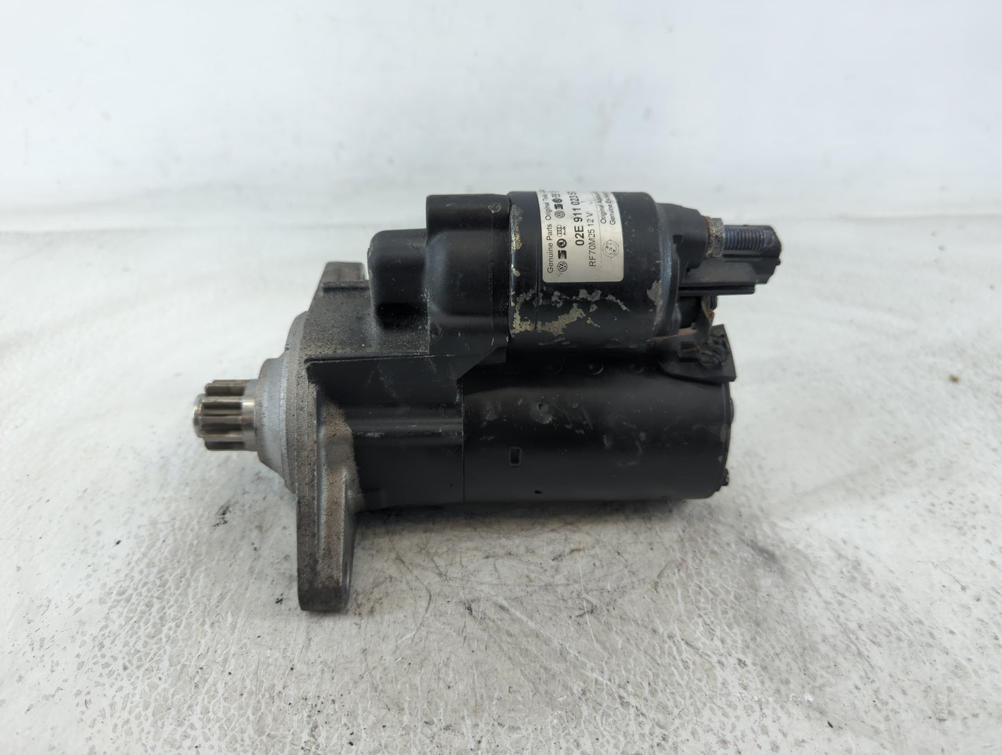 2009-2012 Volkswagen Cc Car Starter Motor Solenoid OEM P/N:02E 911 023 SX 01 Fits OEM Used Auto Parts - Oemusedautoparts1.co