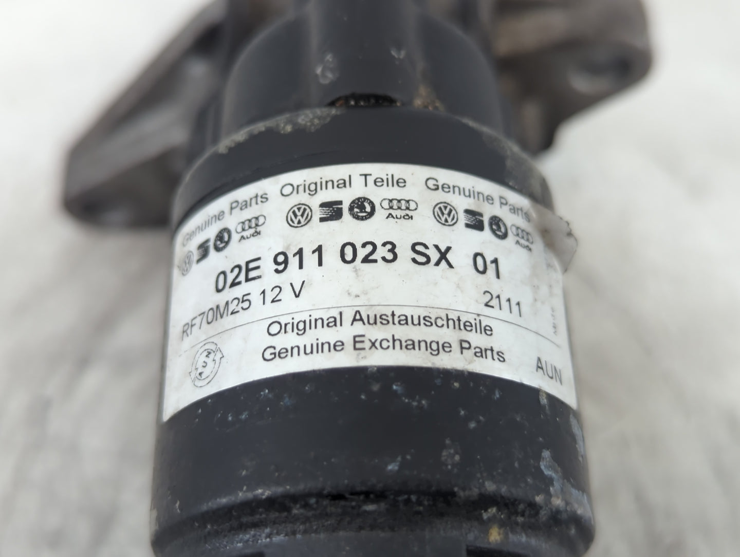 2009-2012 Volkswagen Cc Car Starter Motor Solenoid OEM P/N:02E 911 023 SX 01 Fits OEM Used Auto Parts - Oemusedautoparts1.co