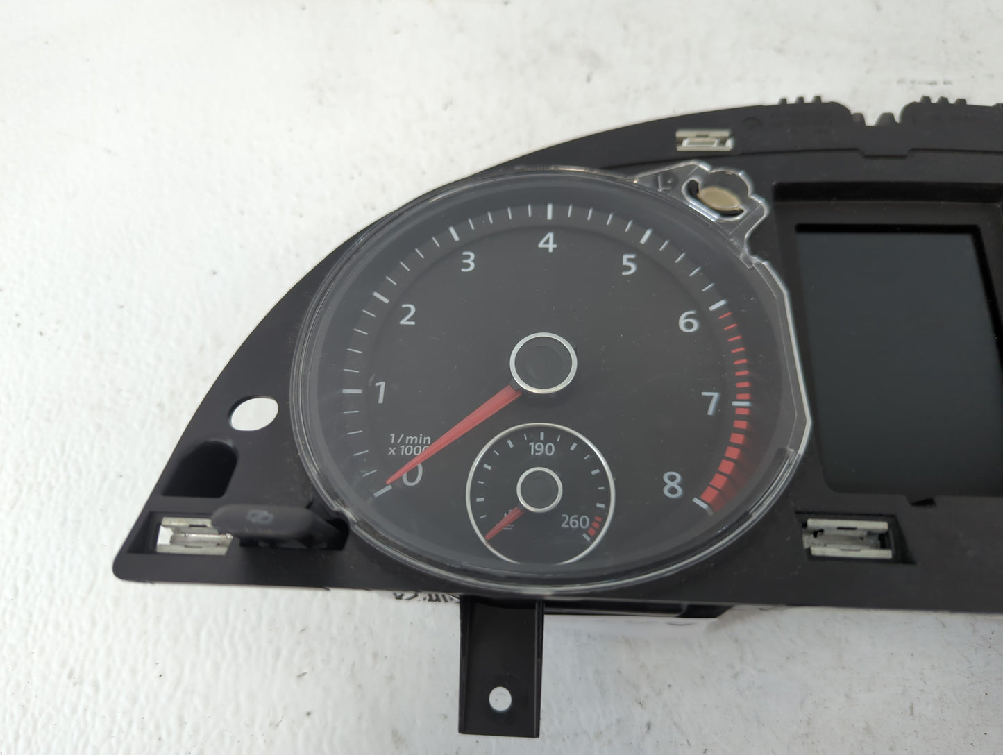 2010-2011 Volkswagen Cc Instrument Cluster Speedometer Gauges P/N:3C8920 970M Fits Fits 2010 2011 OEM Used Auto Parts - Oemu