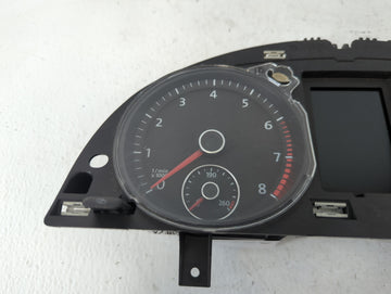 2010-2011 Volkswagen Cc Instrument Cluster Speedometer Gauges P/N:3C8920 970M Fits Fits 2010 2011 OEM Used Auto Parts
