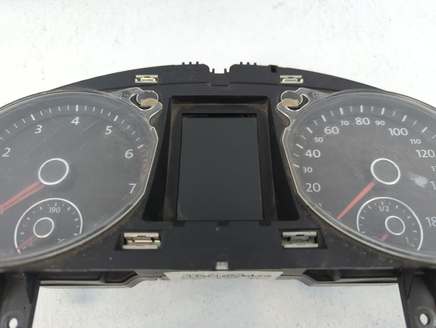 2010-2011 Volkswagen Cc Instrument Cluster Speedometer Gauges P/N:3C8920 970M Fits Fits 2010 2011 OEM Used Auto Parts - Oemu