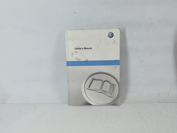 2011 Volkswagen Cc Owners Manual Book Guide P/N:1215N1PCC21 OEM Used Auto Parts