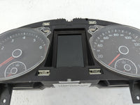 2010-2011 Volkswagen Cc Instrument Cluster Speedometer Gauges P/N:3C8920 970M Fits Fits 2010 2011 OEM Used Auto Parts - Oemu