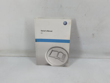 2011 Volkswagen Cc Owners Manual Book Guide P/N:1215N1PCC21 OEM Used Auto Parts - Oemusedautoparts1.com