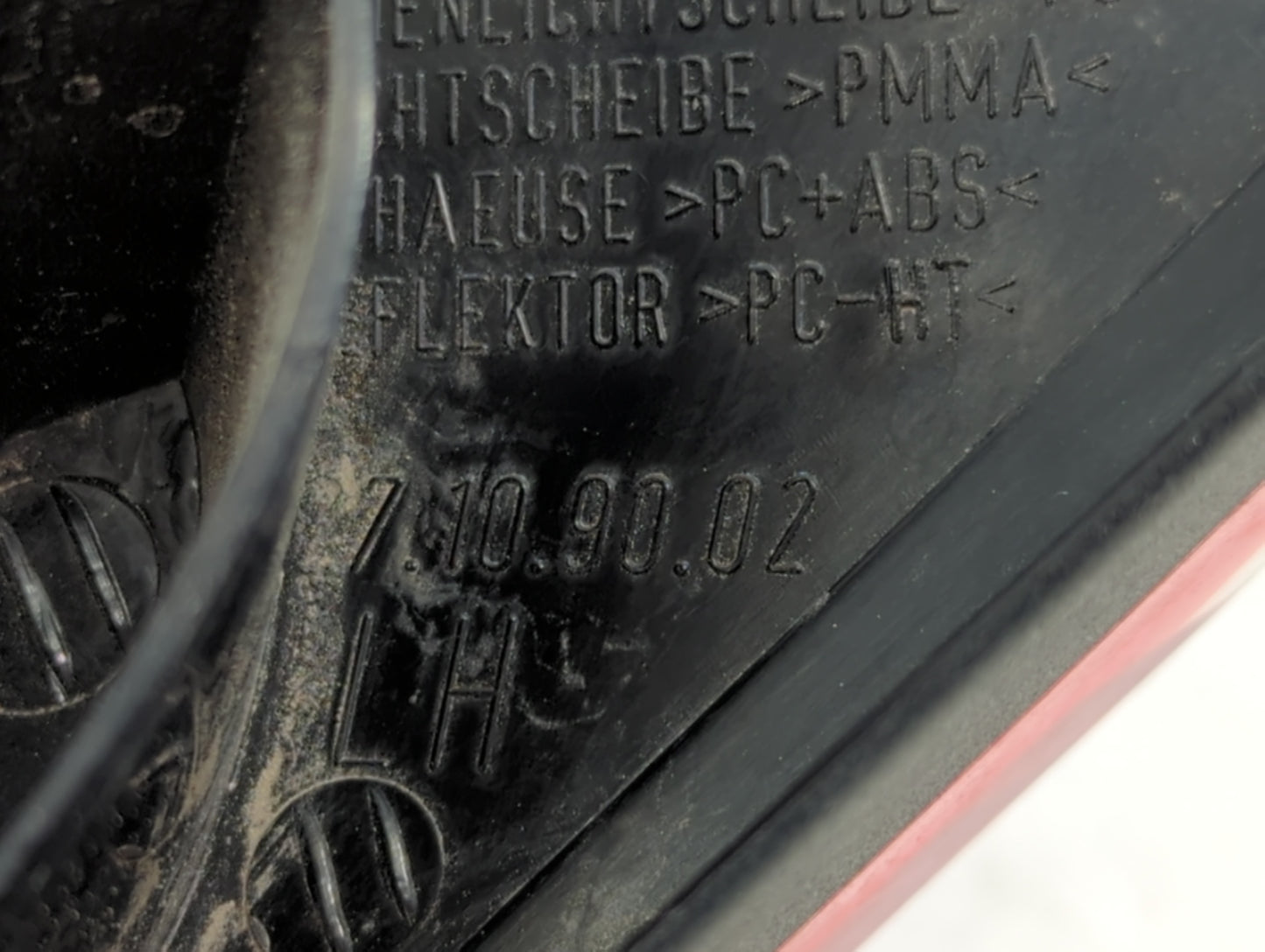 2011-2012 Volkswagen Cc Tail Light Assembly Driver Left OEM Fits Fits 2011 2012 OEM Used Auto Parts - Oemusedautoparts1.com