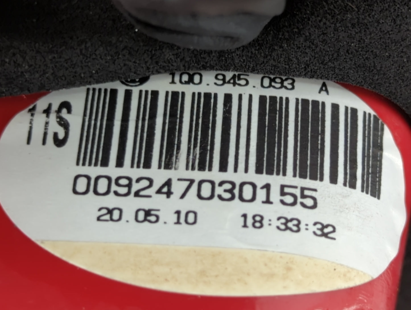 2007-2011 Volkswagen Eos Tail Light Assembly Driver Left OEM P/N:1Q0.945.093 1Q0.945.257 Fits Fits 2007 2008 2009 2010 2011 