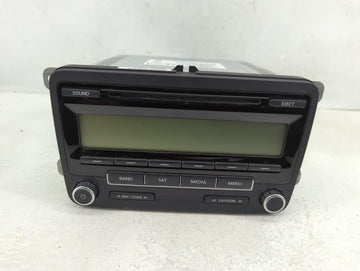 2010-2011 Volkswagen Golf Radio AM FM Cd Player Receiver Replacement P/N:1K0035164 Fits Fits 2010 2011 2012 2013 2014 OEM Us