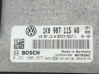 2011 Volkswagen Golf PCM Engine Control Computer ECU ECM PCU OEM P/N:0 261 S05 977 1K0 907 115 AQ Fits OEM Used Auto Parts -