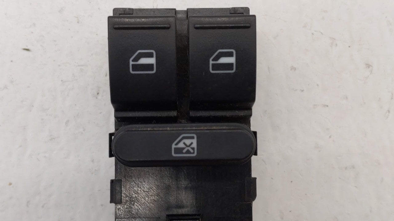 2006-2014 Volkswagen Golf Master Power Window Switch Replacement Driver Side Left P/N:3C1867171B 1K4 959 857 B Fits OEM Used