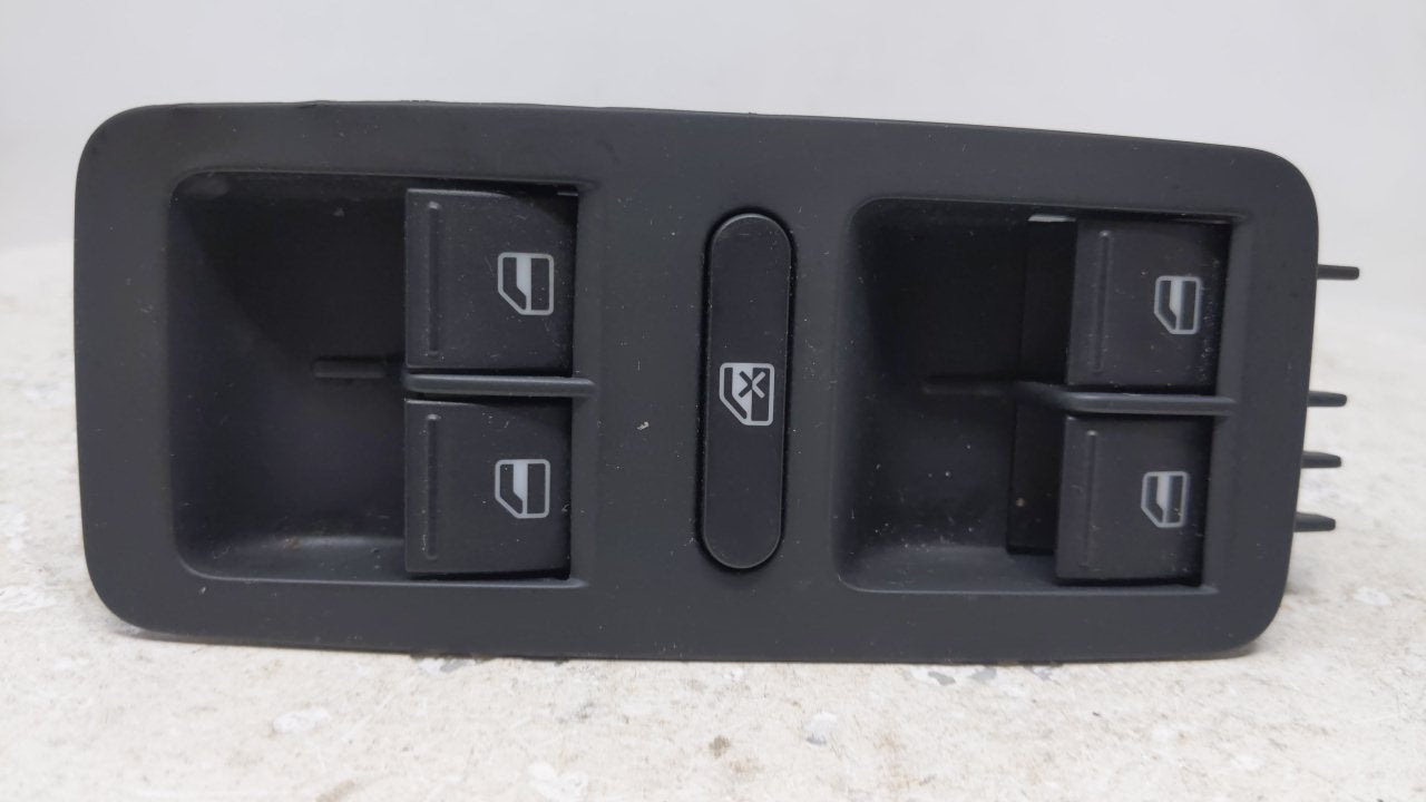 2011 Volkswagen Golf Master Power Window Switch Replacement Driver Side Left Fits OEM Used Auto Parts - Oemusedautoparts1.co