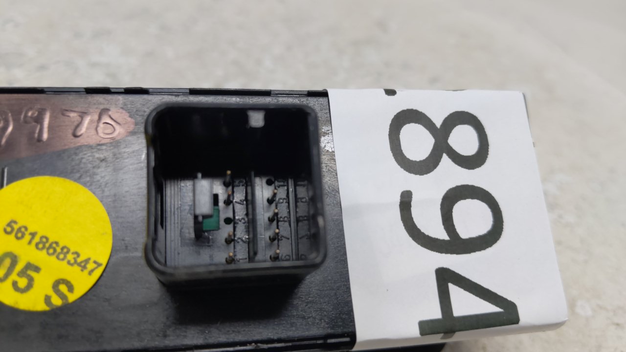 2011 Volkswagen Golf Master Power Window Switch Replacement Driver Side Left Fits OEM Used Auto Parts - Oemusedautoparts1.co