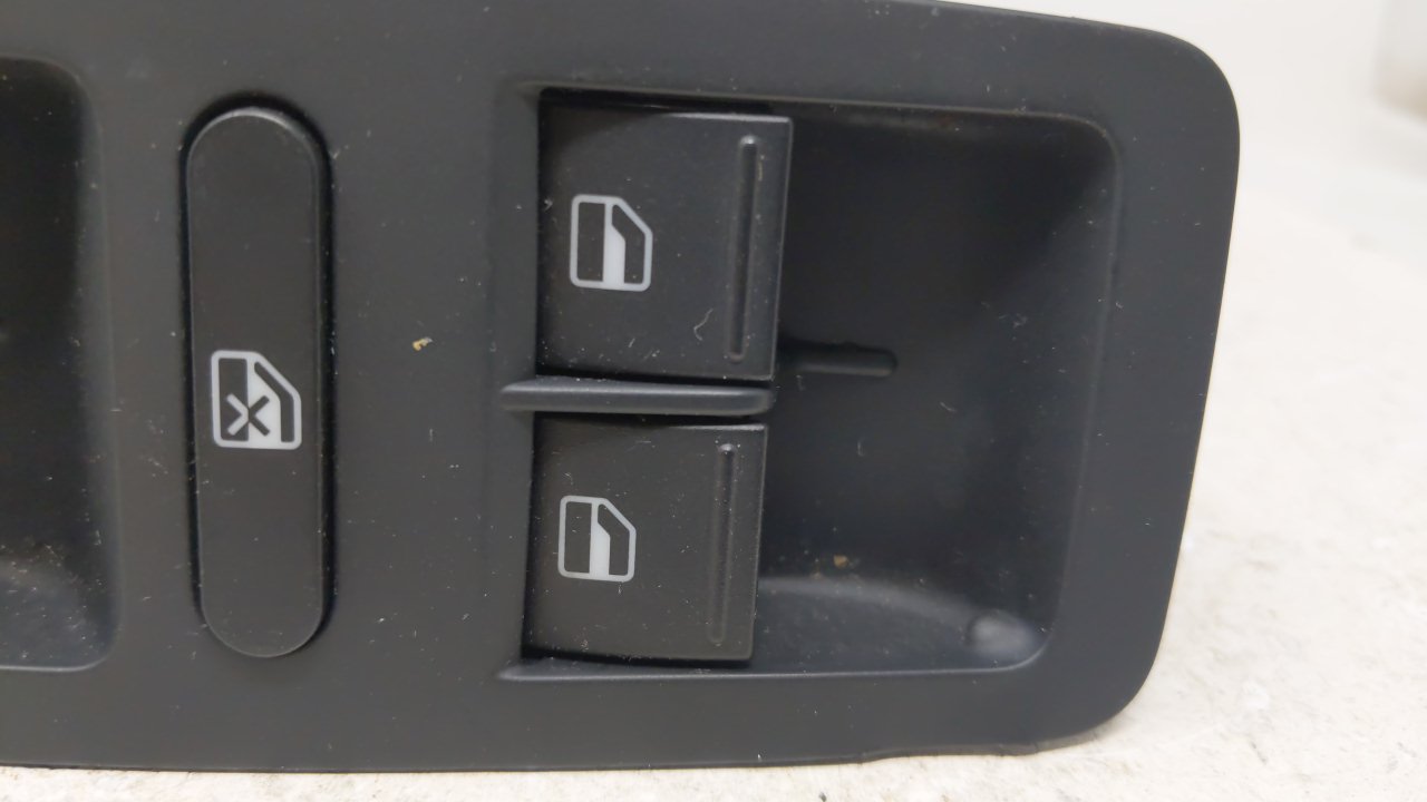 2011 Volkswagen Golf Master Power Window Switch Replacement Driver Side Left Fits OEM Used Auto Parts - Oemusedautoparts1.co