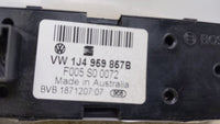2011 Volkswagen Golf Master Power Window Switch Replacement Driver Side Left P/N:1J4 959 857B Fits OEM Used Auto Parts - Oem