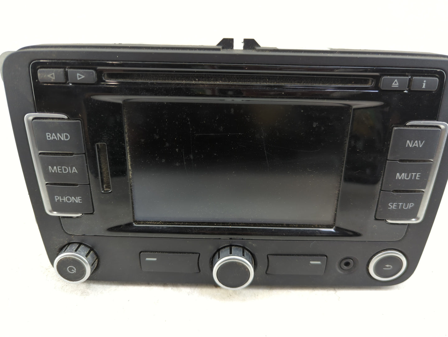 2011 Volkswagen Golf Gti Radio AM FM Cd Player Receiver Replacement P/N:1K0035274A VW RNS 315 NAR, 1K0035274 Fits OEM Used A